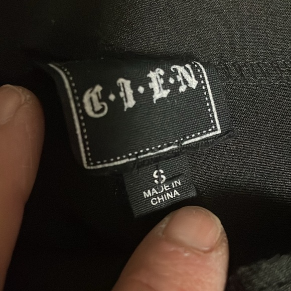 High waisted ankle Black Pants - Picture 3 of 9